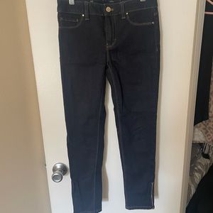 White House black market cropped jeeans